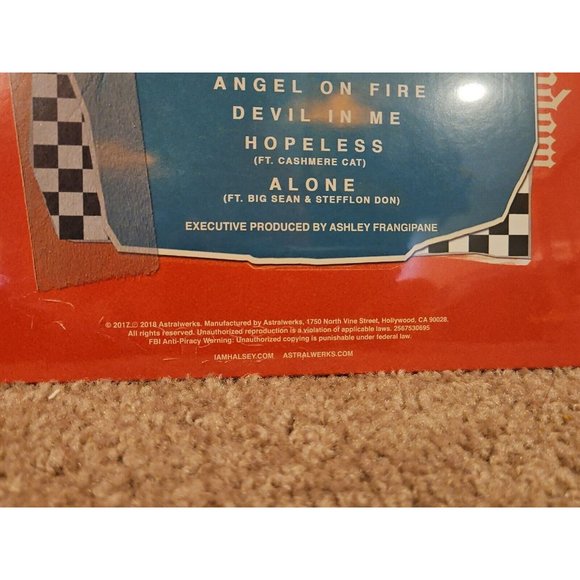 Halsey - Hopeless Fountain Kingdom - Mustard Yellow (2xLP , 2018) New Sealed - Picture 4 of 4